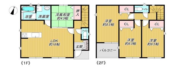 摂津市鳥飼西第３３号棟新築戸建