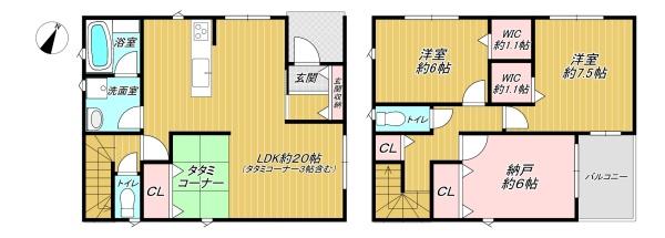 摂津市鳥飼西第３４号棟新築戸建