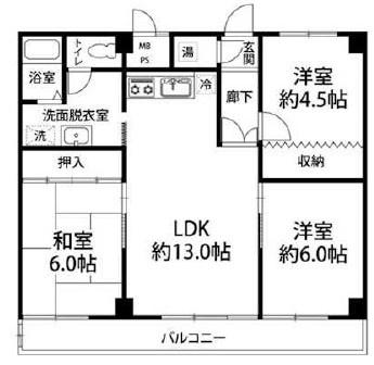 秀和南茨木レジデンス　７階