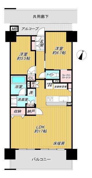 茨木ICOCITYWestCourt 7階