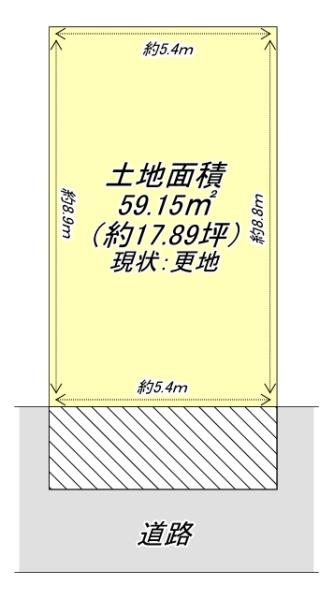 茨木市鮎川1丁目 売土地