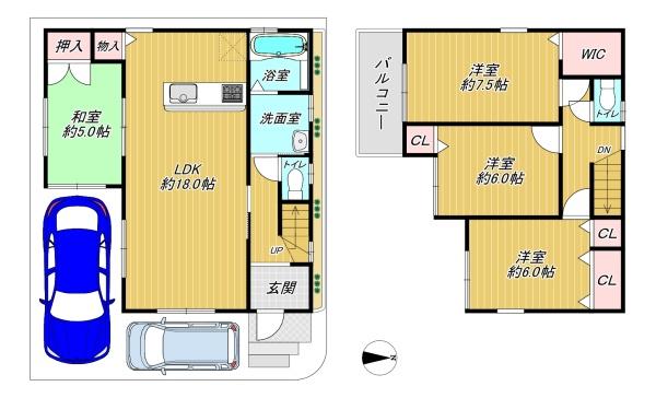 茨木市西福井２丁目の中古一戸建て