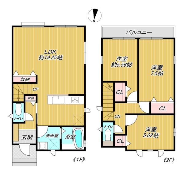 茨木市西福井2丁目 A号棟 新築戸建て