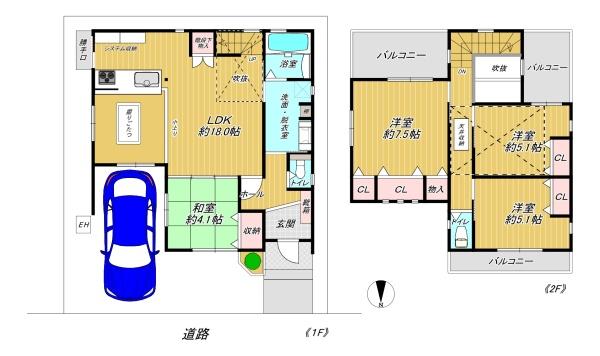 茨木市耳原３丁目　中古戸建