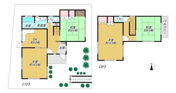 茨木市南春日丘５丁目の中古一戸建て