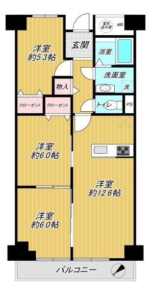 メロディハイム茨木 B棟