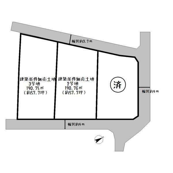 野洲市北比江の売土地