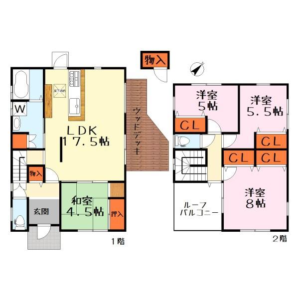 野洲市冨波甲の中古一戸建て