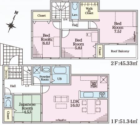 大津市大江３丁目の新築一戸建