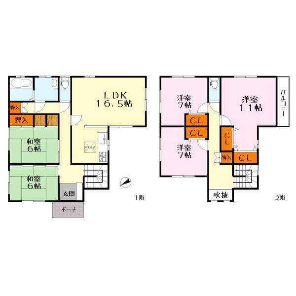 守山市大林町の中古一戸建て