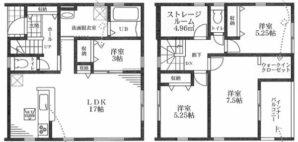 大津市大江４丁目の新築一戸建