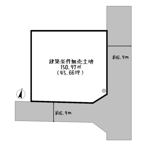 草津市追分８丁目の売土地