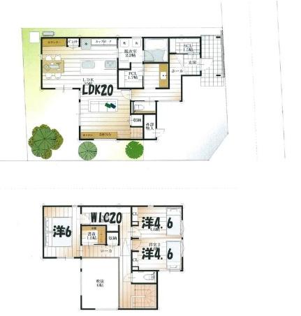 草津市野村４丁目の新築一戸建