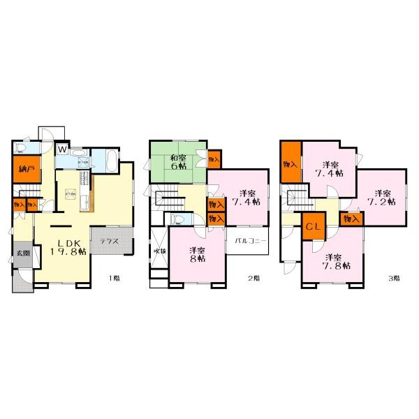 大津市大江５丁目の中古一戸建