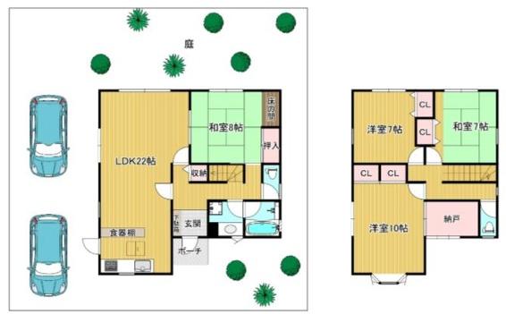 守山市石田町の中古一戸建
