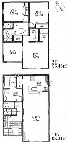 守山市今浜町の新築一戸建