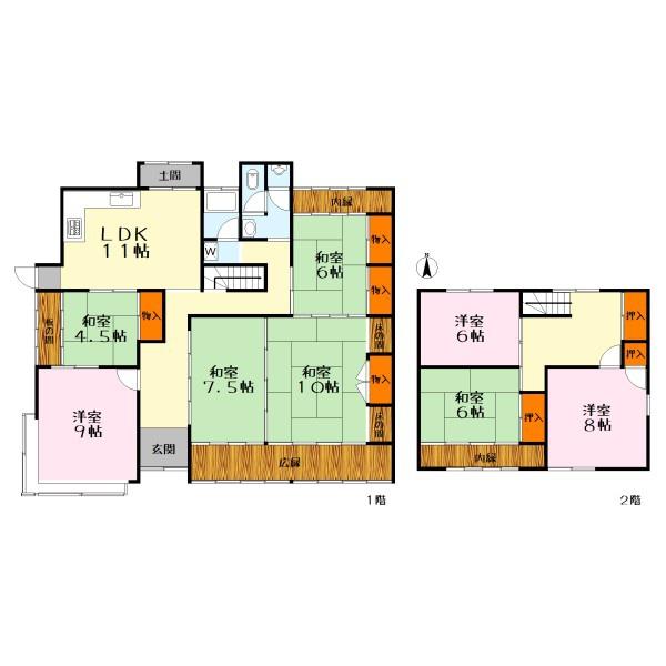 野洲市八夫の中古一戸建