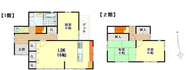 大津市平津２丁目の中古一戸建て