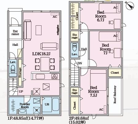 草津市木川町の新築一戸建