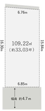 草津市木川町の売土地