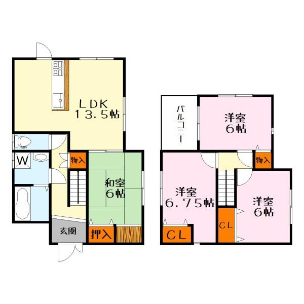 栗東市下戸山の中古一戸建