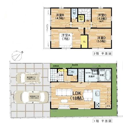 守山市下之郷１丁目の新築一戸建