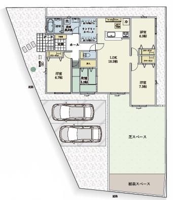 守山市赤野井町の新築一戸建