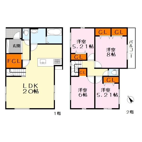 栗東市綣９丁目の新築一戸建