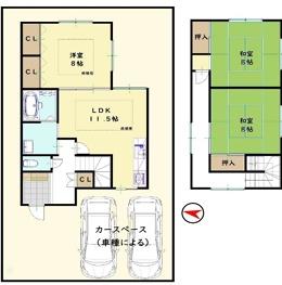 大津市大江３丁目の中古一戸建