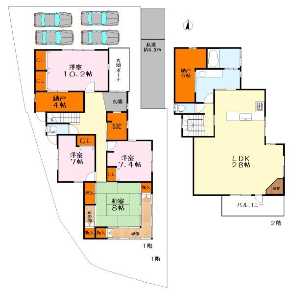 大津市馬場２丁目の中古一戸建て