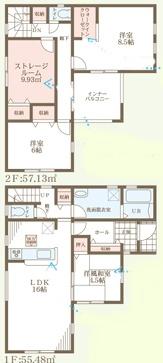 草津市橋岡町の新築一戸建