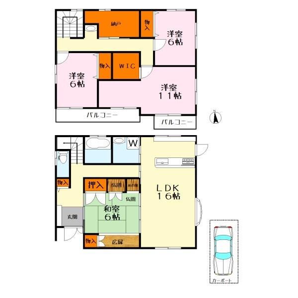 守山市金森町の中古一戸建