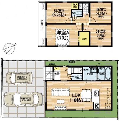 守山市下之郷１丁目の新築一戸建
