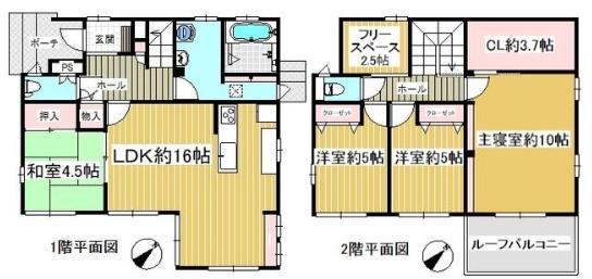 野洲市竹ヶ丘の中古一戸建て