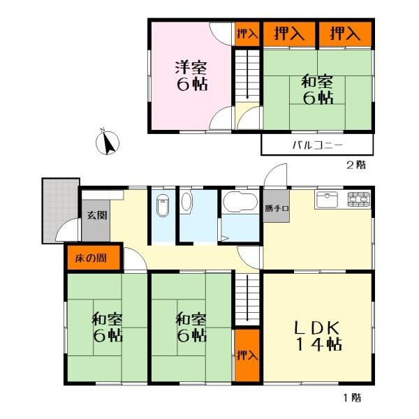 栗東市出庭の中古一戸建