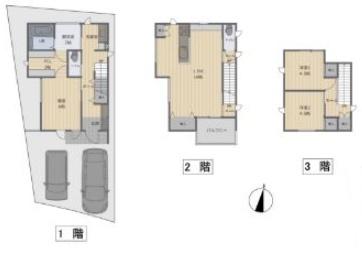 大津市大江４丁目の新築一戸建