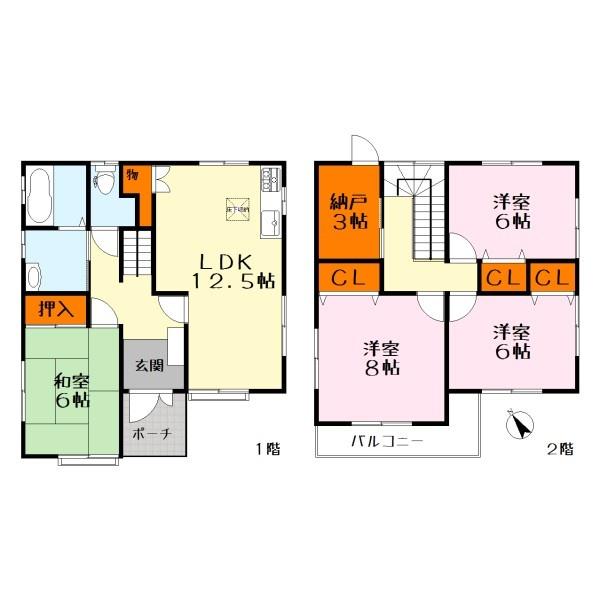 栗東市笠川の中古一戸建て