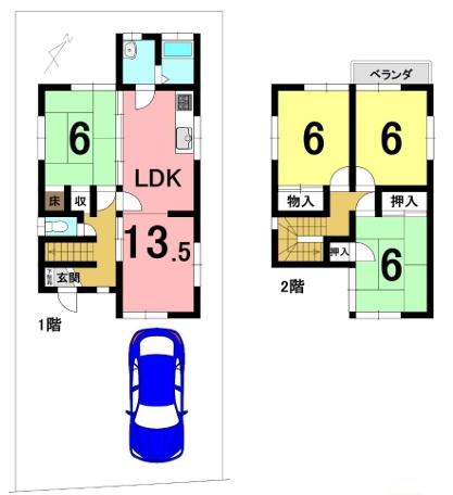 大津市石居３丁目の中古一戸建て
