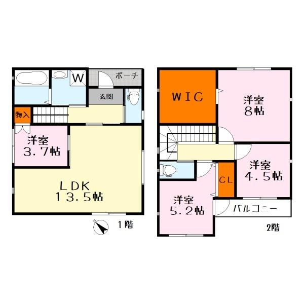 野洲市栄の中古一戸建て