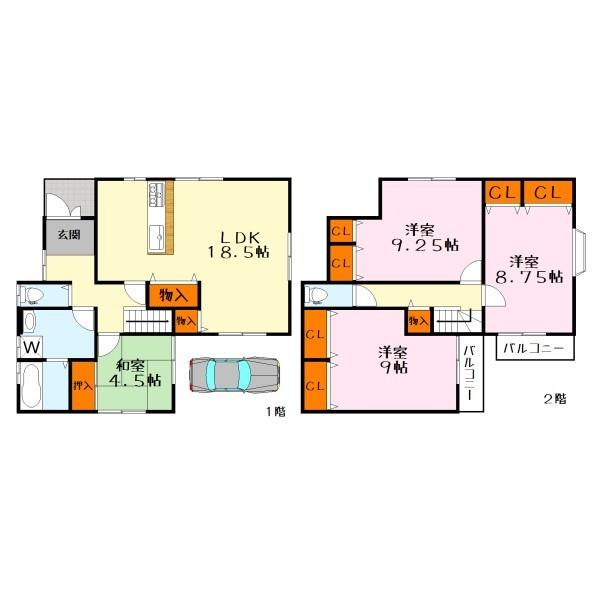 草津市木川町の中古一戸建て