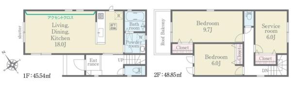草津市平井５丁目の新築一戸建