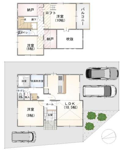 草津市新浜町の中古一戸建
