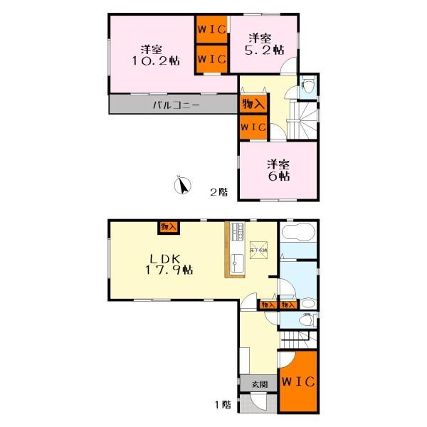 栗東市上鈎の新築一戸建