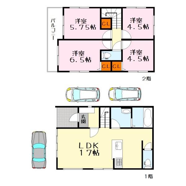 守山市今宿４丁目の新築一戸建