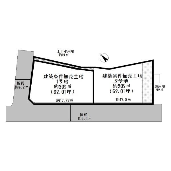 野洲市北比江の売土地