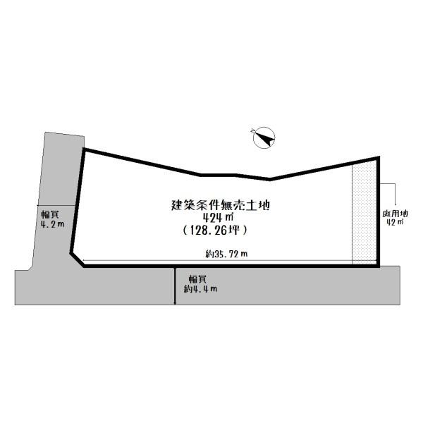 野洲市北比江の売土地
