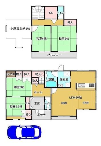 野洲市西河原の中古一戸建