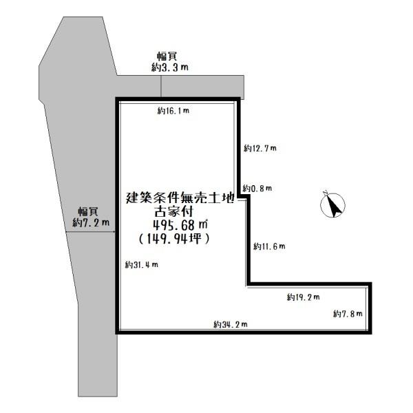 野洲市五条の売土地