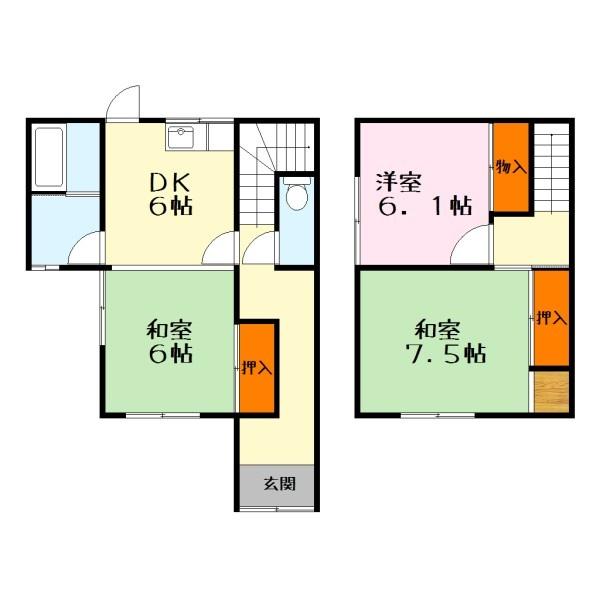 草津市西矢倉３丁目の中古一戸建