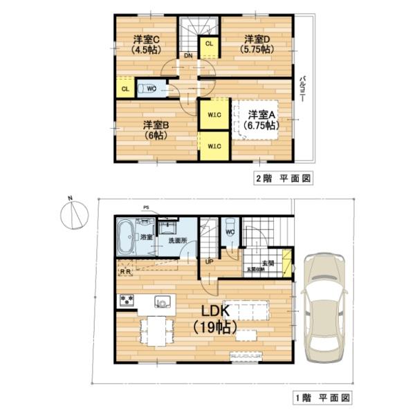大津市一里山６丁目の新築一戸建